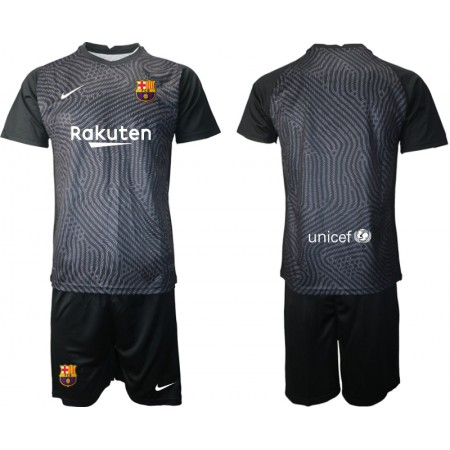 Camisetas FC Barcelona Portero Niños Equipacion 2020/2021 M004